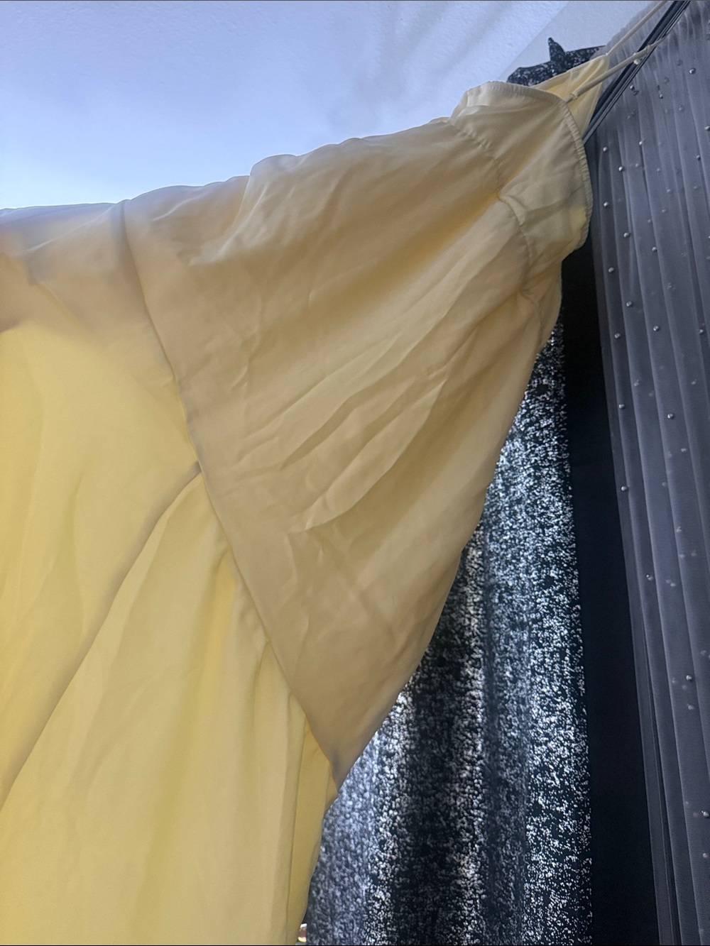 Wild Fable Yellow High-Low Slip Dress - Picture 3 of 5